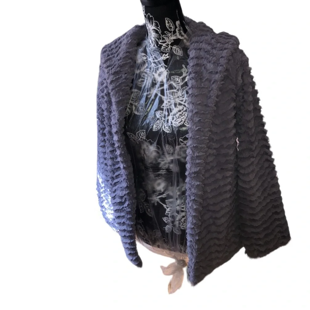 Patagonia girls size large 12 -14 lilac faux fur jacket lined